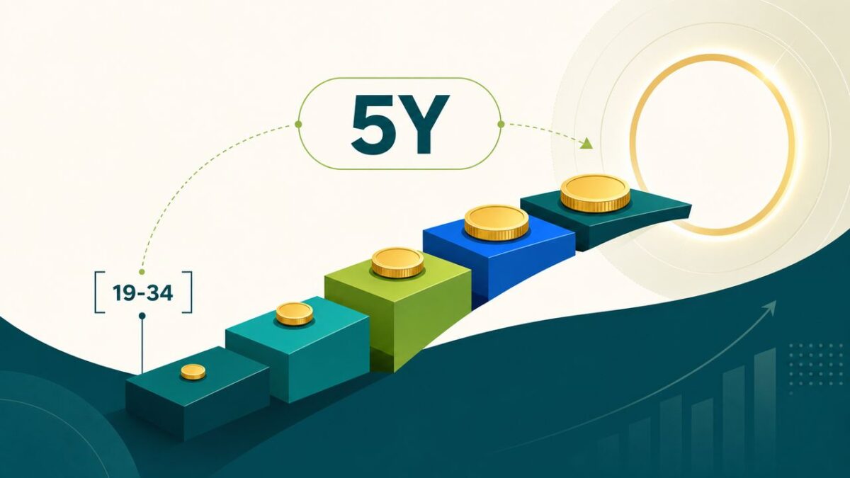 청년도약계좌 2026 - 5년 5천만 원 목표 인포그래픽